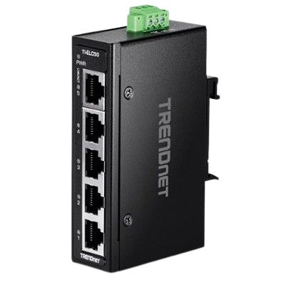Trendnet TI-ELC50 Network 5 Port Industrial Ethernet Switch