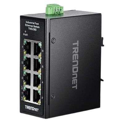 Trendnet TI-ELC80 Network 8 Port Industrial Ethernet Switch
