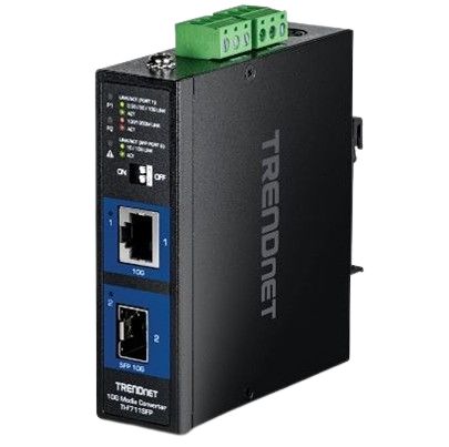 Trendnet SFP, RJ45 Media Converter, 10000Mbps, Multimode