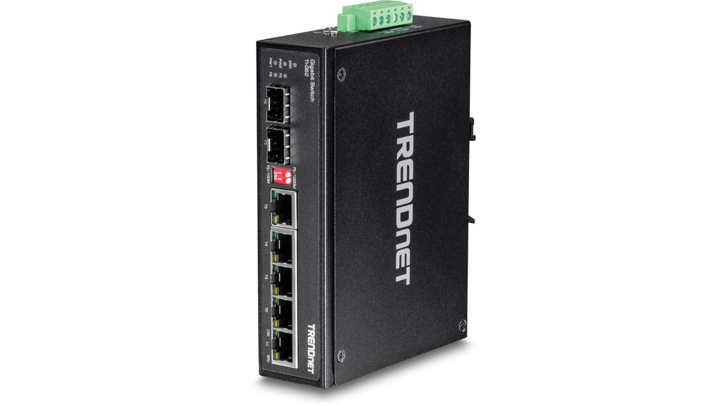 Trendnet TI-G62 Unmanaged 7 Port Industrial Ethernet Switch Power Over Ethernet