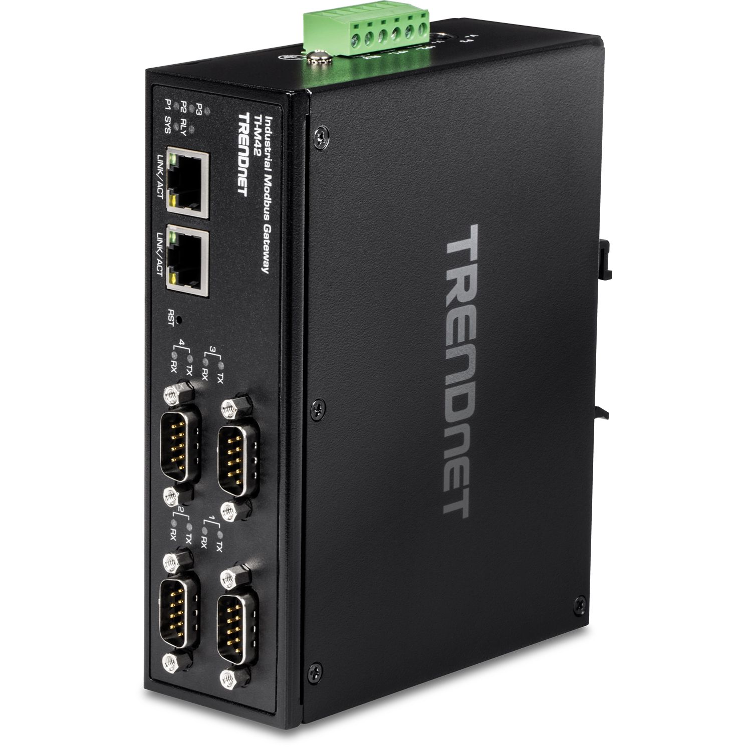 Trendnet TI 4 Port Industrial Gateway, RS232/RS422/RS485