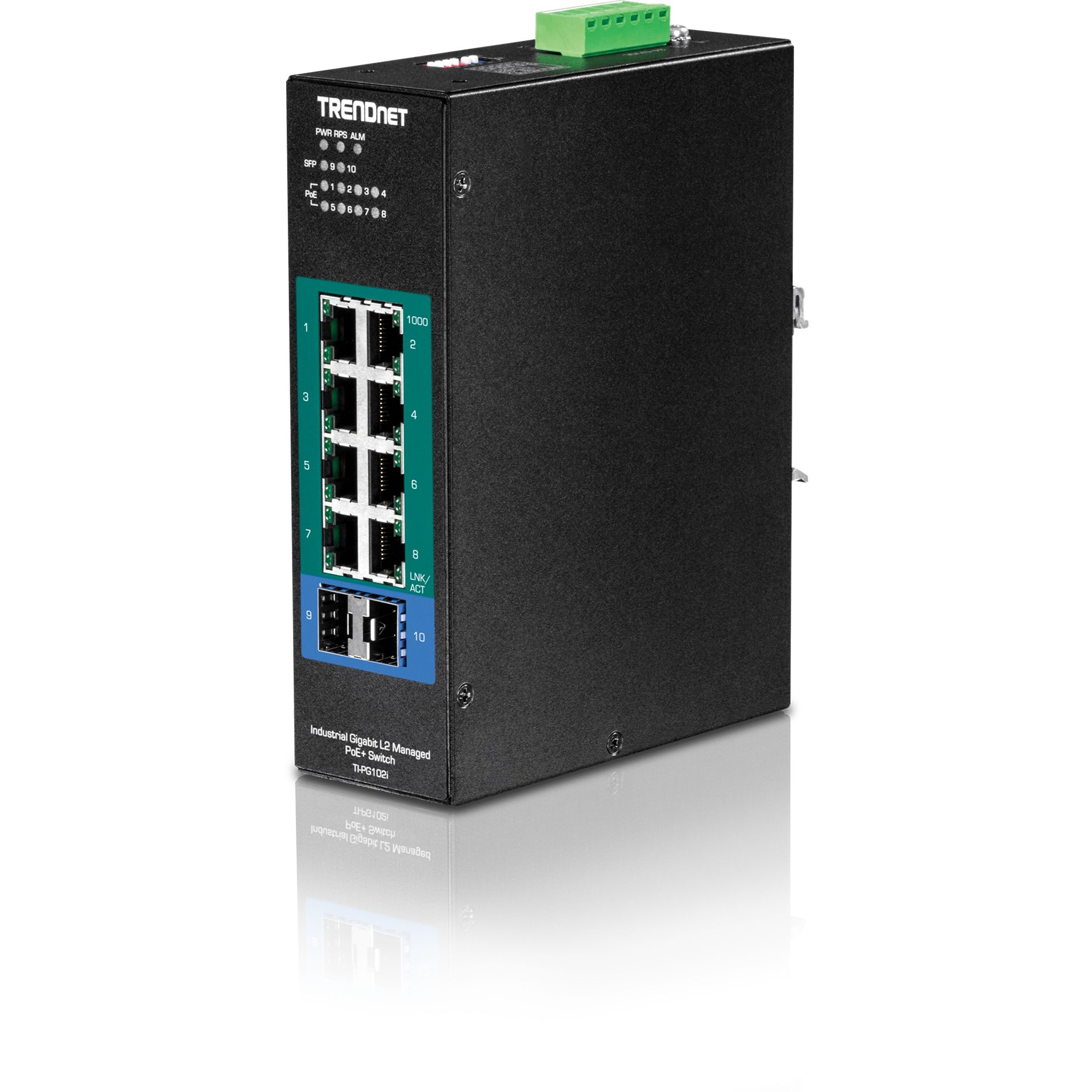 Trendnet TI-PG102I Managed 10 Port Gigabit Switch