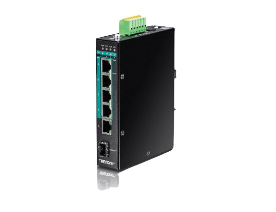 Trendnet TI-PG541I Managed 6 Port Gigabit Switch Power Over Ethernet