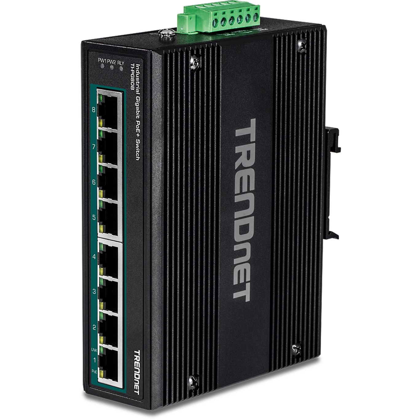 Trendnet TI-PG80B Unmanaged 8 Port Gigabit Switch Power Over Ethernet