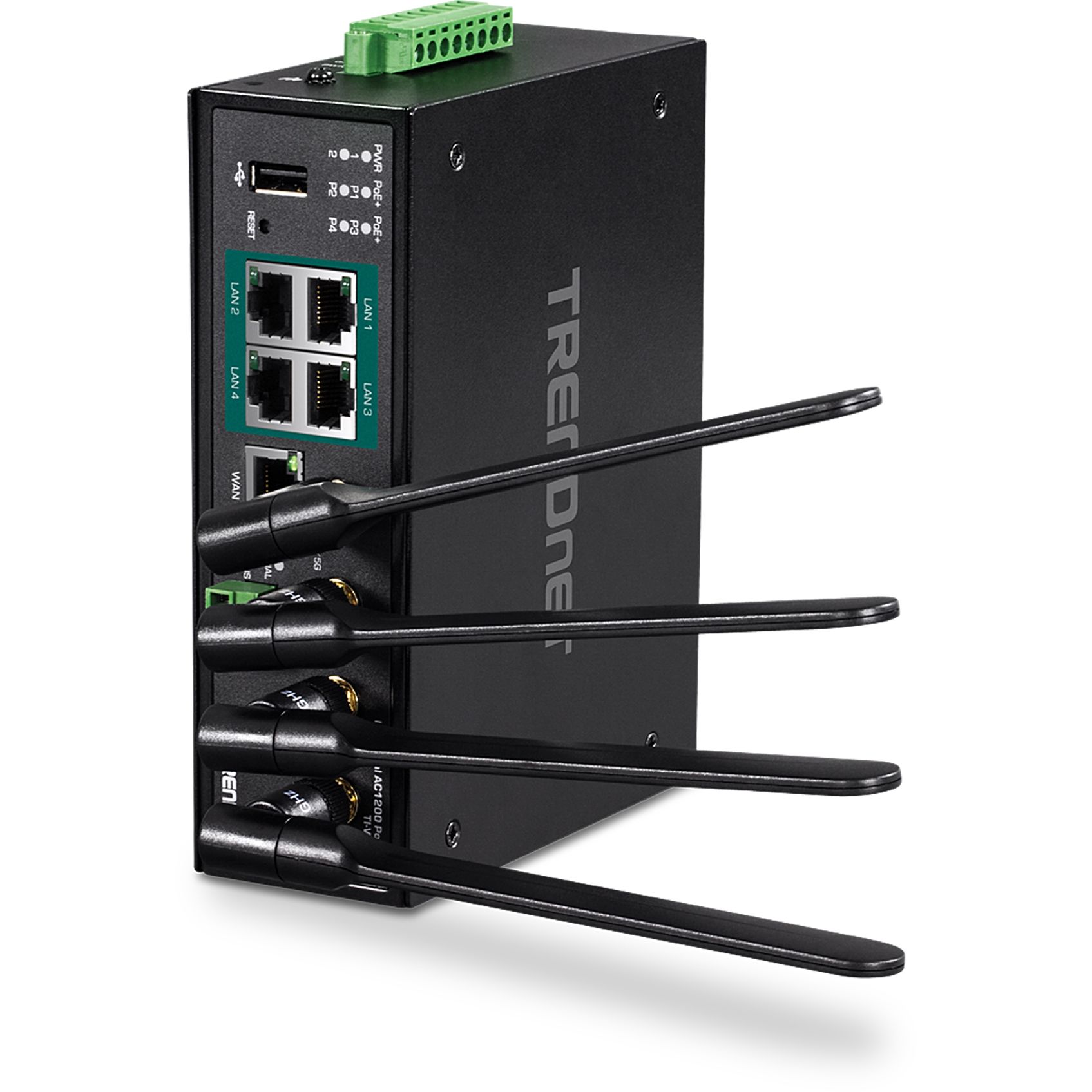 Trendnet TI-WP100 Managed 4 Port Gigabit Switch Power Over Ethernet