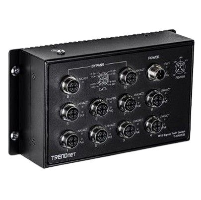 Trendnet TI-XPG102 Network 10 Port Ethernet Switch Power Over Ethernet