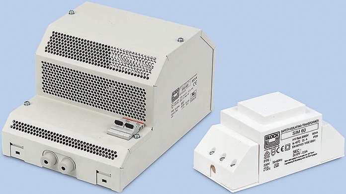 Block 2 Output 200 VA Chassis Mount Transformer, 2 x 115 V ac, EN 61558-2-4, VDE 0570 Part 2-4, DIN EN 61558-2-4, IEC