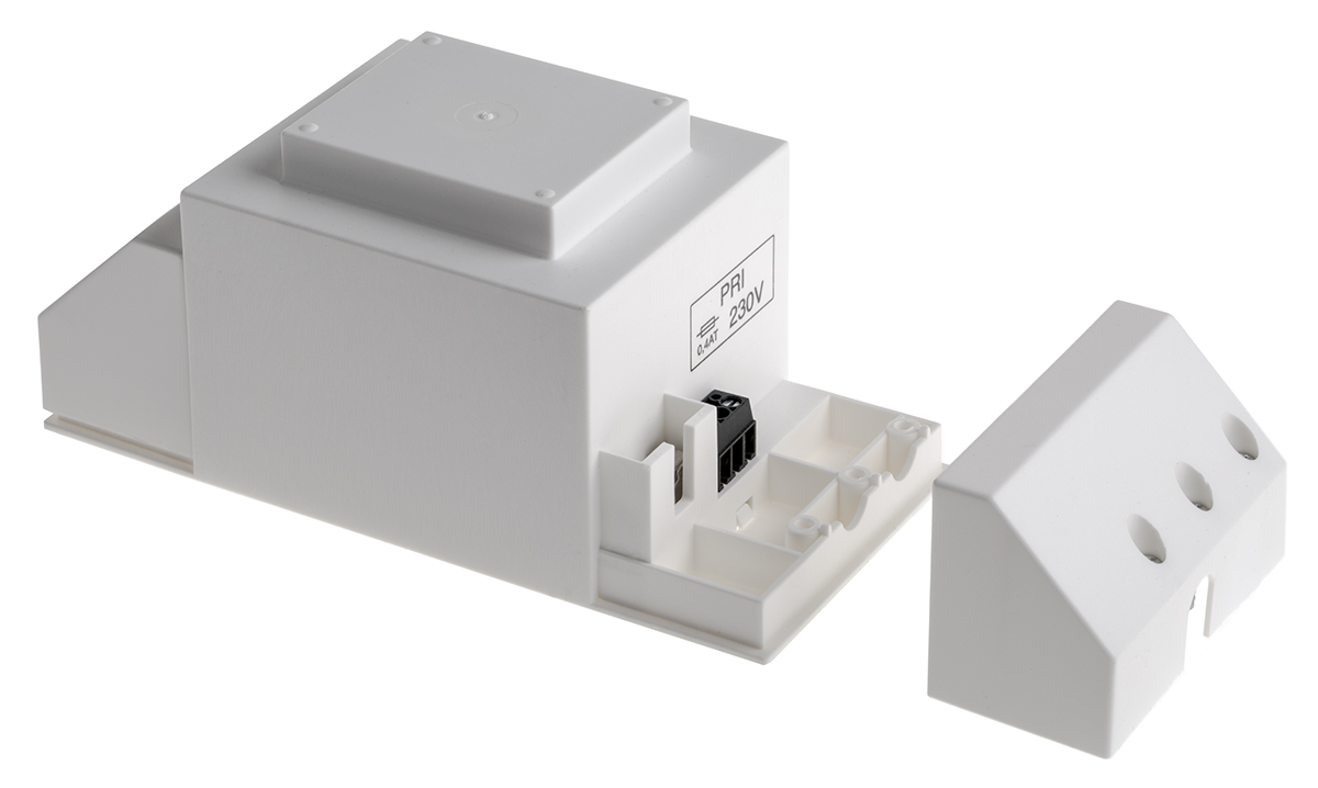 tim-60 Block 2 Output 60 VA Chassis Mount Transformer, 2 x 115 V ac, VDE, DIN EN 61558-2-4, VDE 0570 Part 2-4, IEC 61558-2-4,