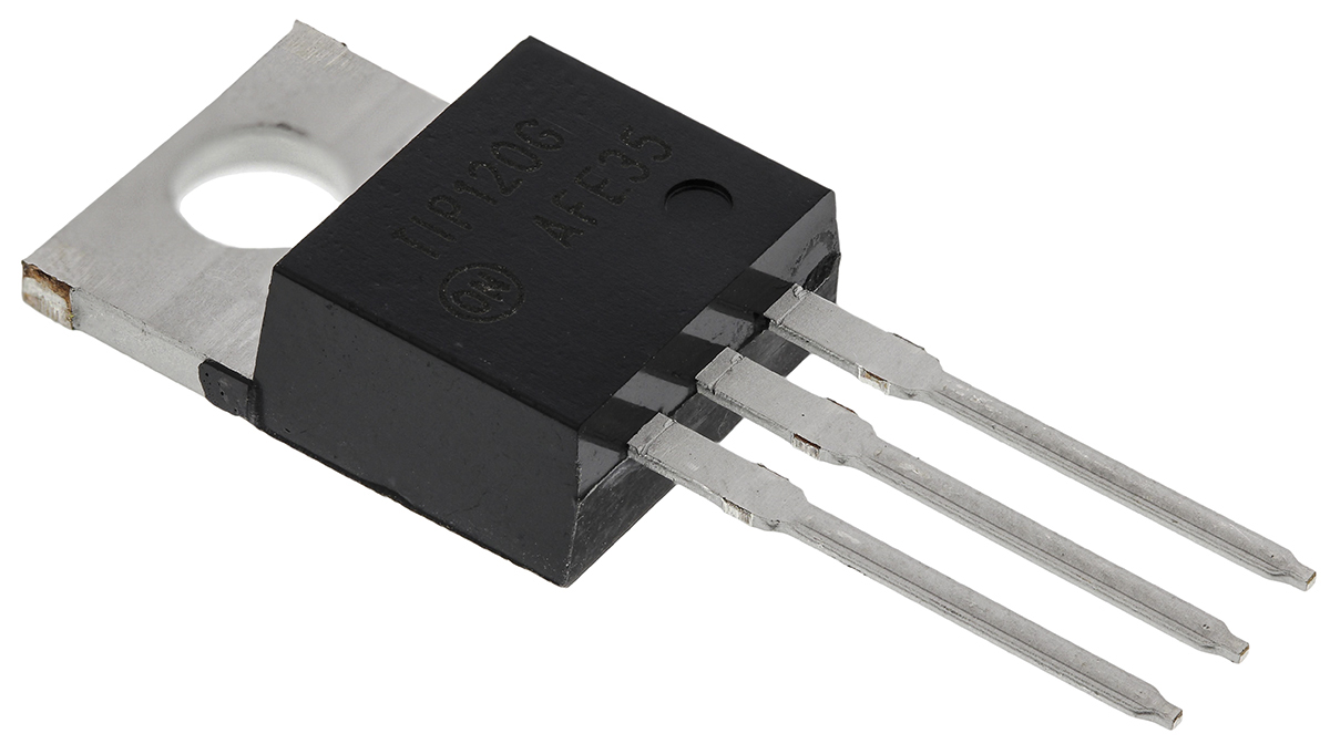 onsemi TIP120G 1 Darlington Transistor NPN, 5 A 60 V HFE:1000, 3-Pin TO-220