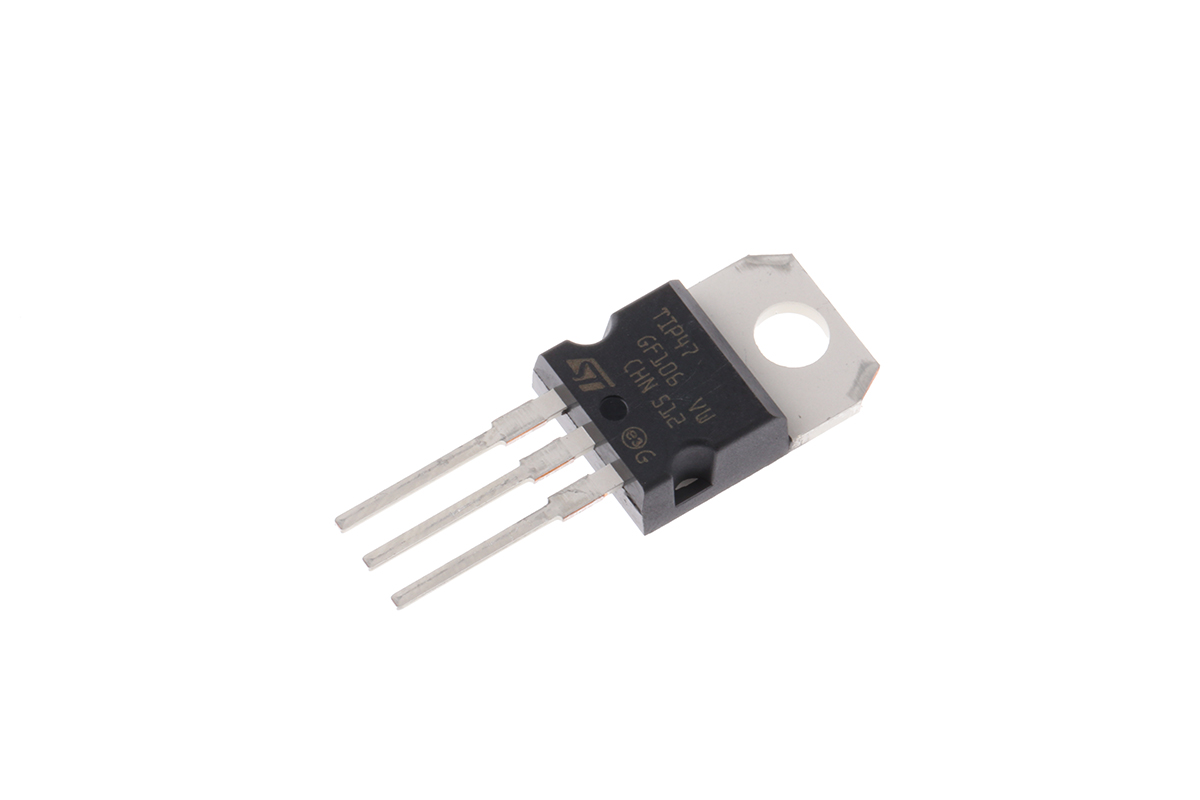 STMicroelectronics Transistor, 1 A NPN, 250 V, 3-Pin TO-220