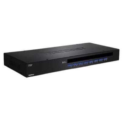 Trendnet 16 Port 16 Displays VGA KVM Switch 2048 x 1536 pixel Maximum Resolution