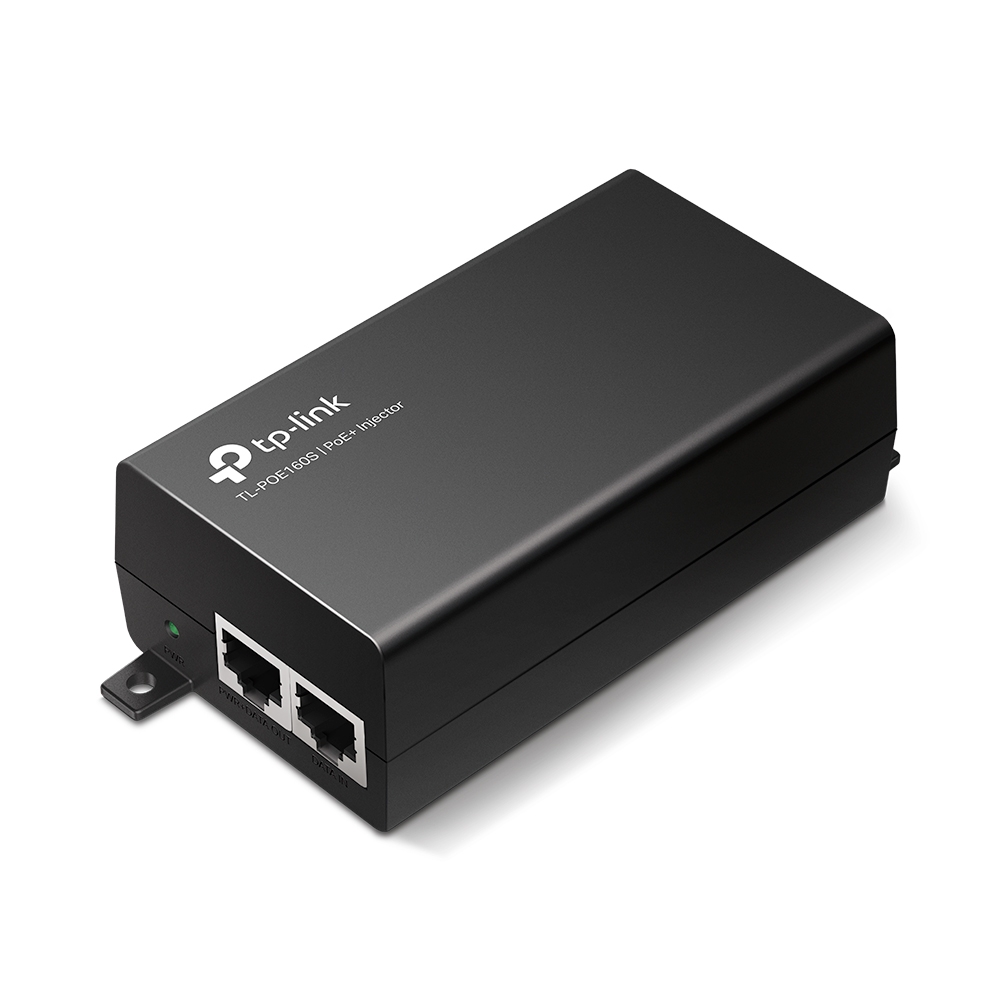 TP-Link 1 Port 2 Port PoE Injector, 100V, 240 V Input 30 W, 12V, 5 V Output, 1 A