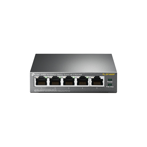 TP-Link TL-SF1005P Network 5 Port Network Switch Power Over Ethernet