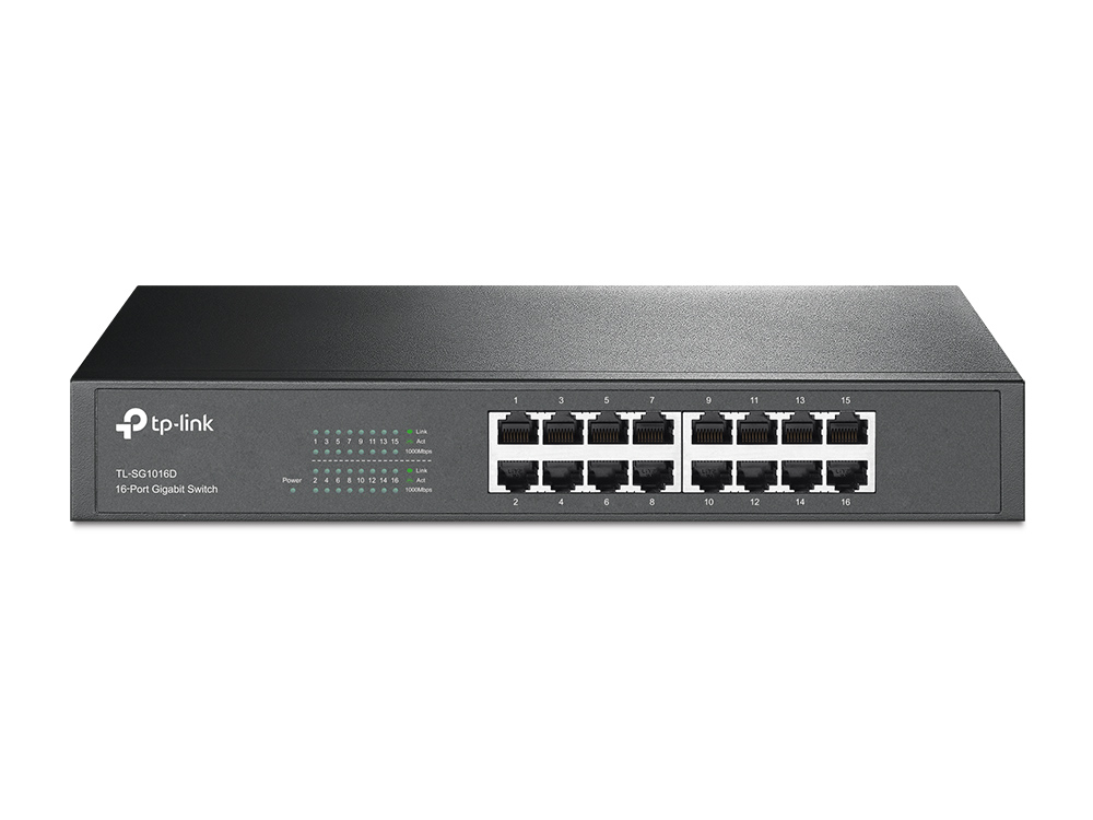 TP-Link TL-SG1016 Unmanaged 16 Port Network Switch