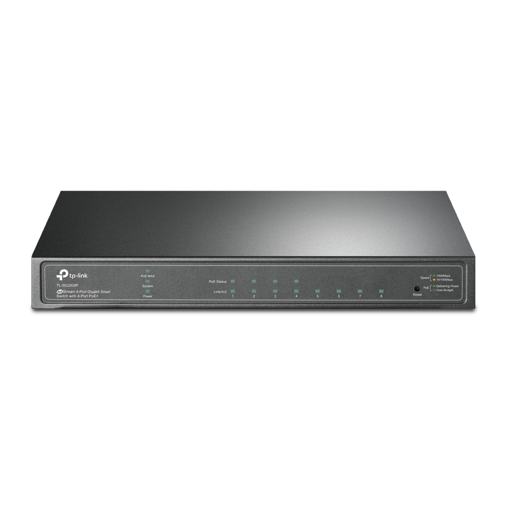 TP-Link Managed 8 Port Smart Switch Power Over Ethernet