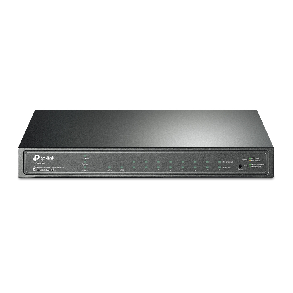 TP-Link Managed 8 Port Smart Switch Power Over Ethernet