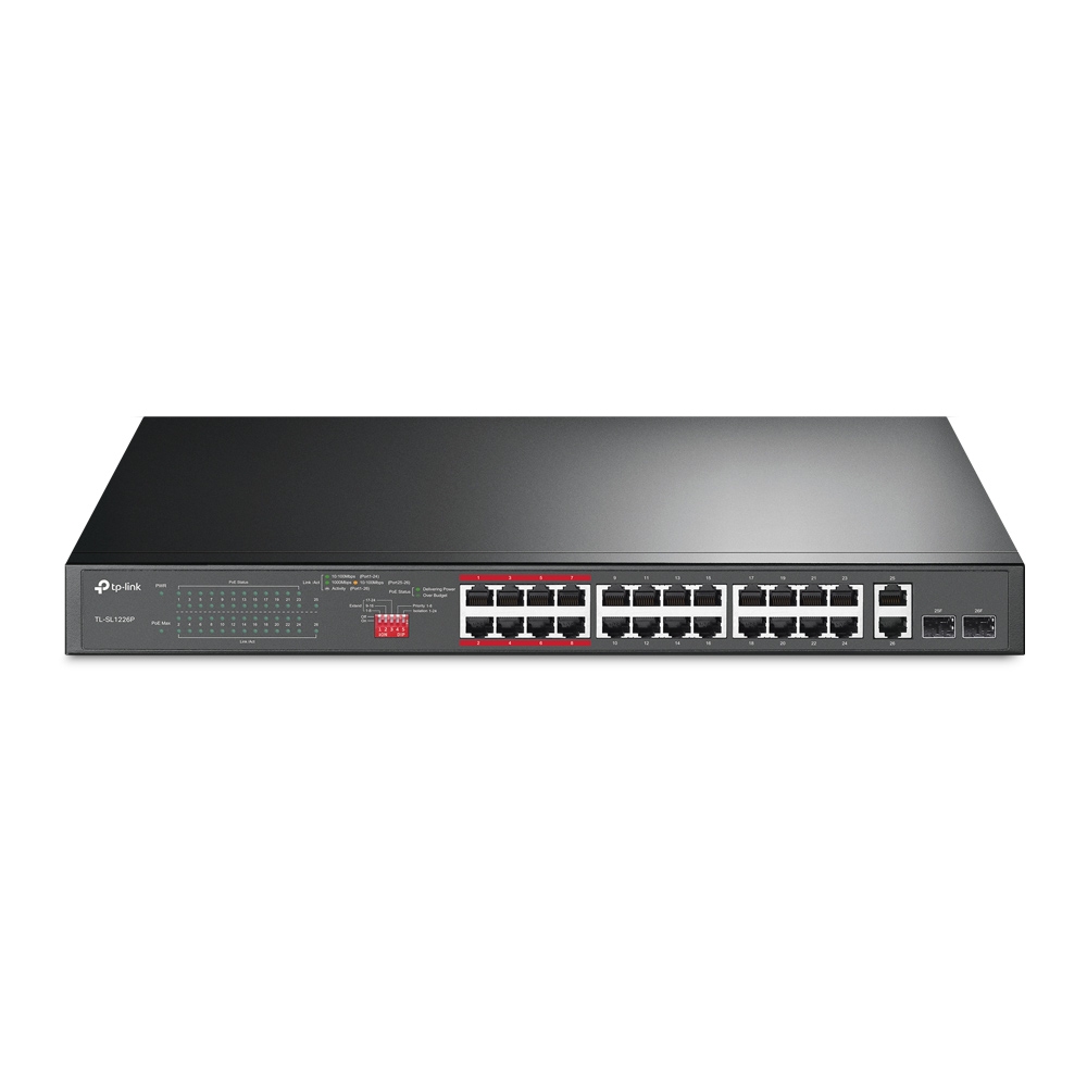 TP-Link Unmanaged 24 Port Ethernet Switch Power Over Ethernet