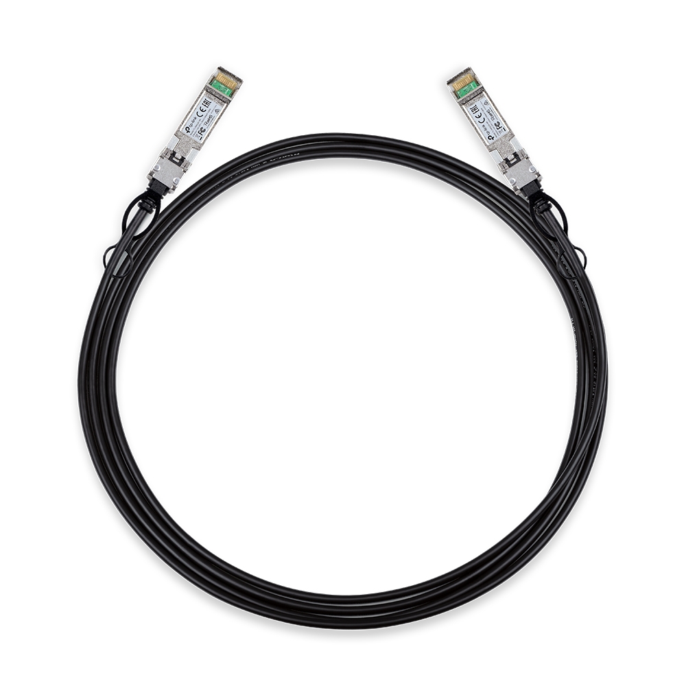 TP-Link SFP  Direct-Attach Copper QSFP+ Cable Module, 10Gbps