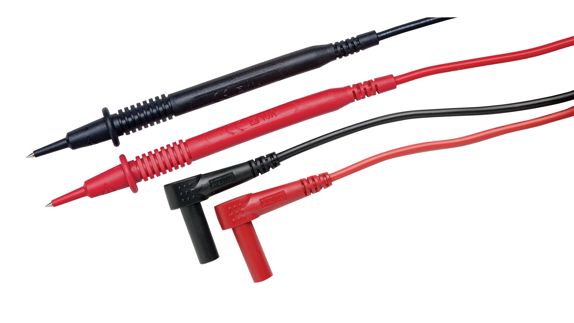 Extech Multimeter Kit 10A, 1kV, Red, Black, 1.37 m Lead Length
