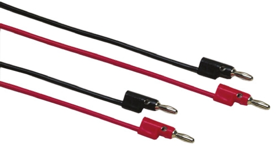 Fluke Test Lead 8A, 30 V ac, 60V dc, Black, Red, 610 mm Lead Length