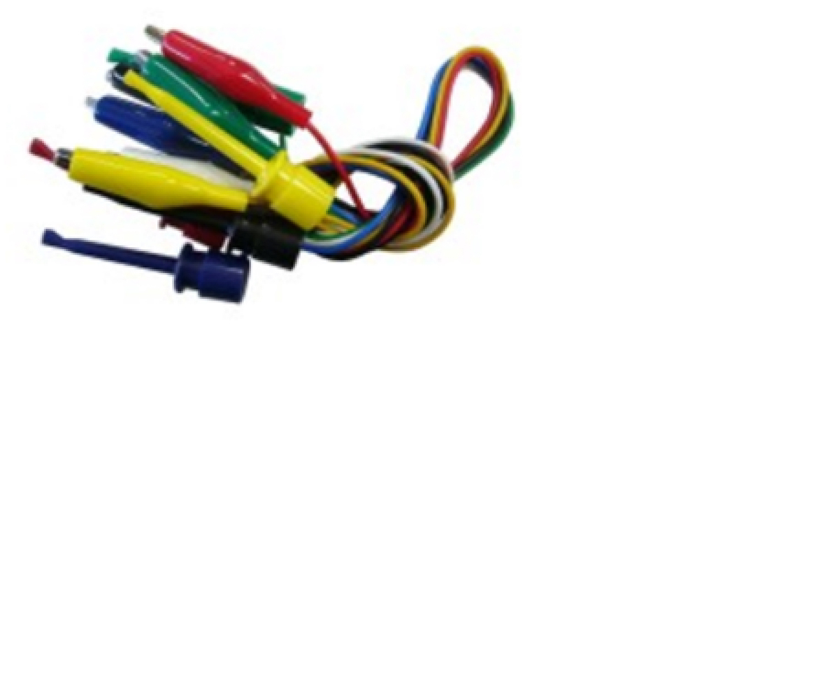 Teishin Electric Crocodile Clip Lead, 500 mm Lead Length