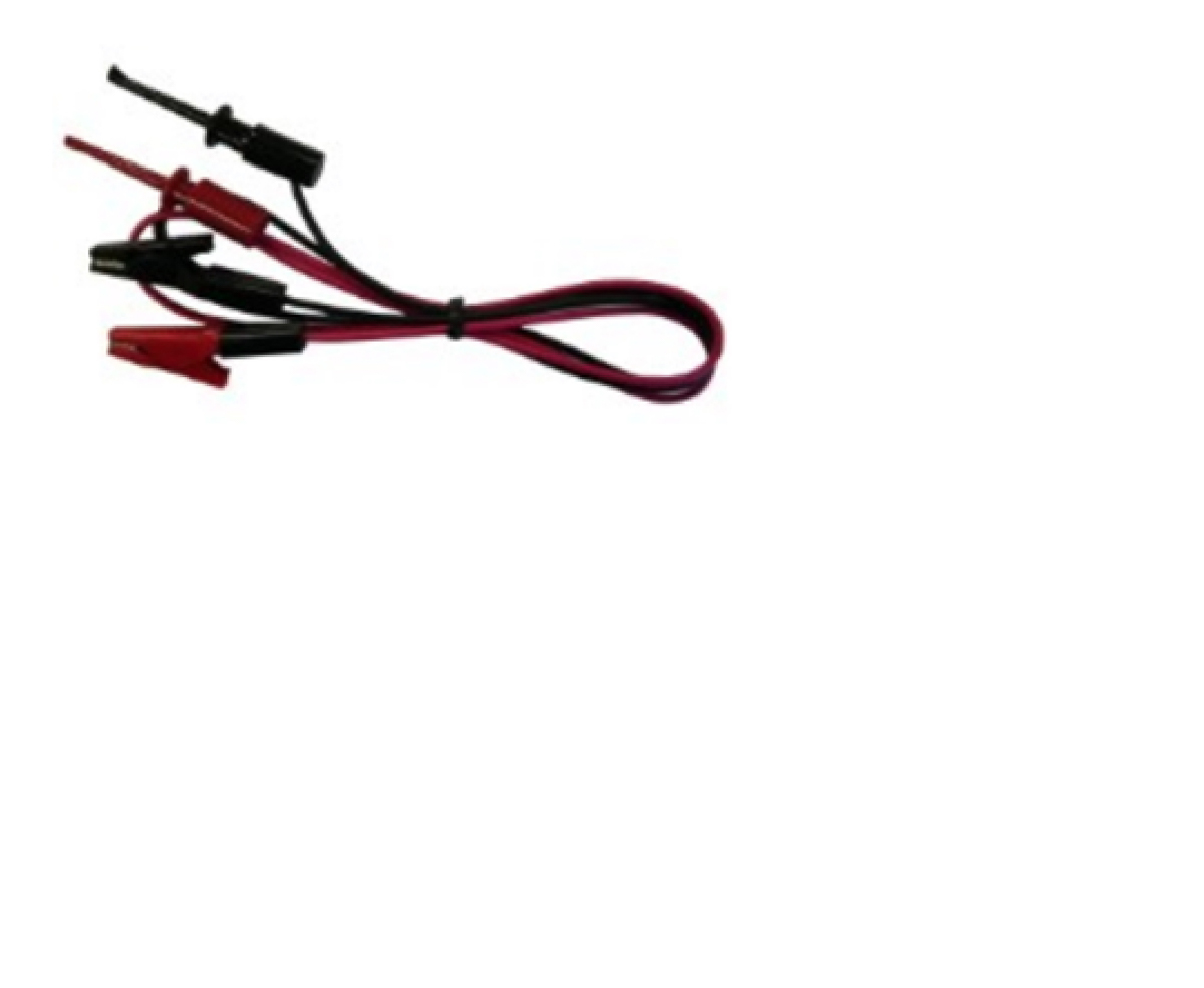 Teishin Electric Crocodile Clip Lead, Black, Red, 500 mm Lead Length