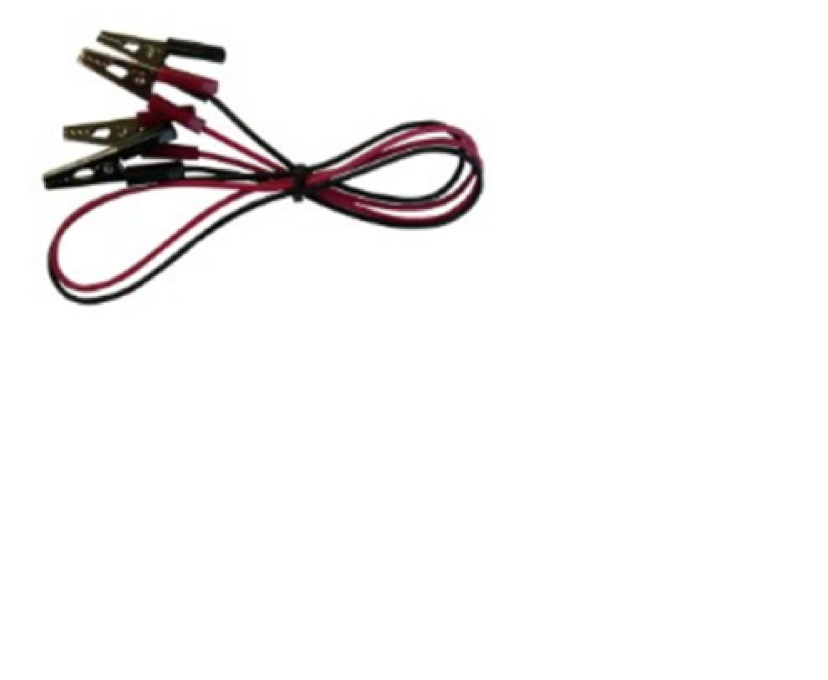 Teishin Electric Crocodile Clip Lead, Black, Red, 500 mm Lead Length
