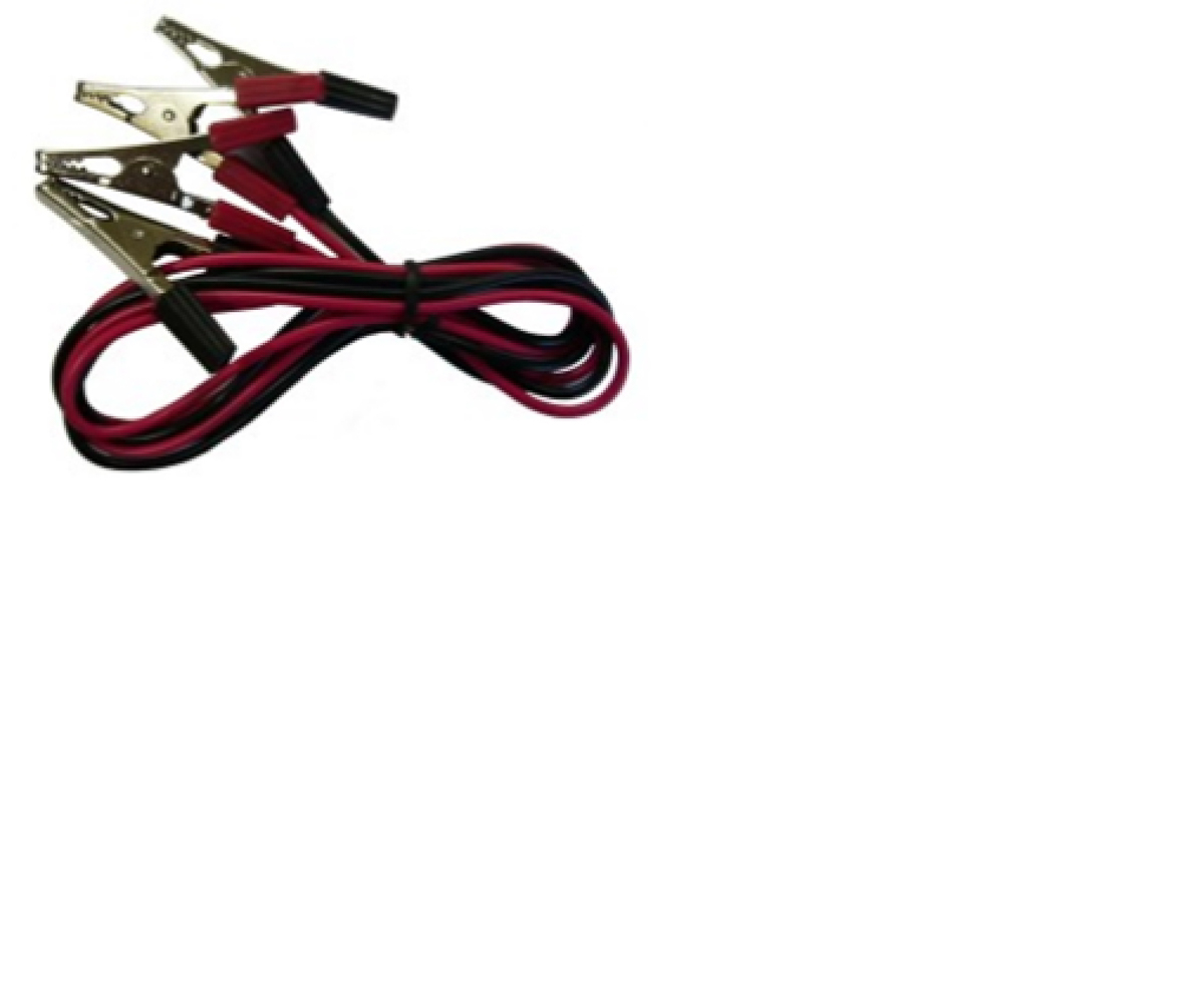 Teishin Electric Crocodile Clip Lead, Black, Red, 1 m Lead Length