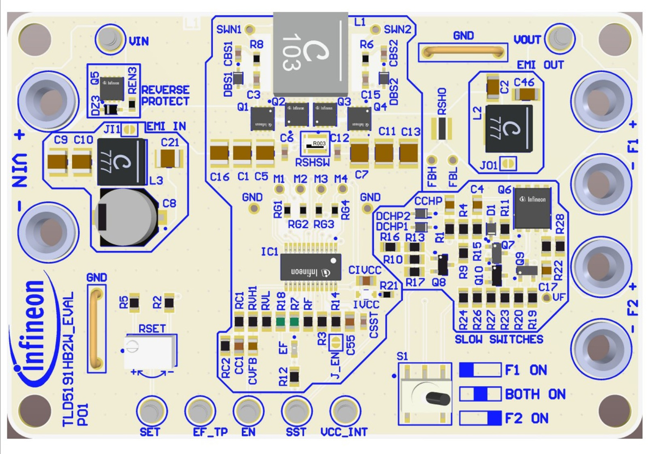 Infineon TLD5191HB2WEVALTOBO1