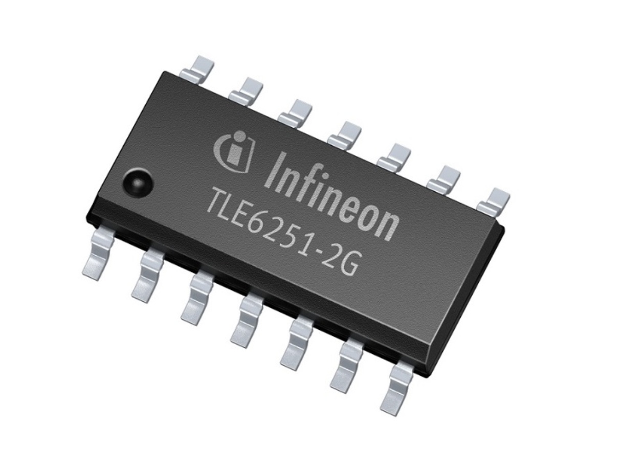 Infineon TLE62512GXUMA3, CAN Transceiver 1 MBd, 14-Pin DSO