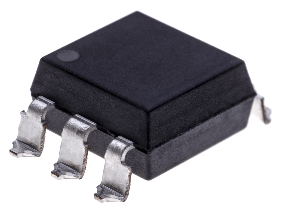 Isocom TLP521SM AC Input Optocoupler, Surface Mount, 4-Pin DIP