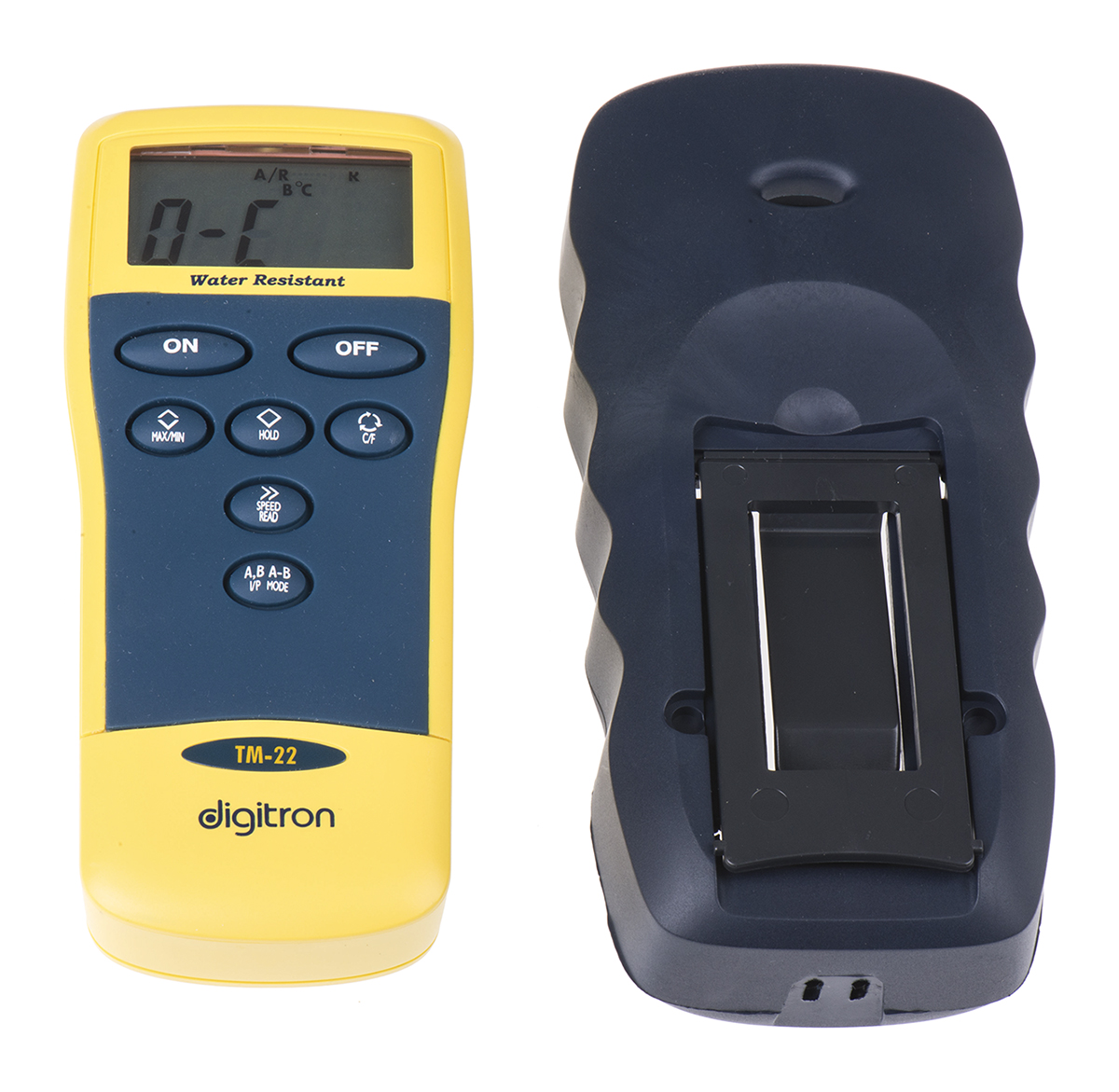 tm-22 Digitron TM22 Wired Digital Thermometer, K Probe, 2 Input(s), 1350 °C Max, ±0.2°C Accuracy - RSCAL
