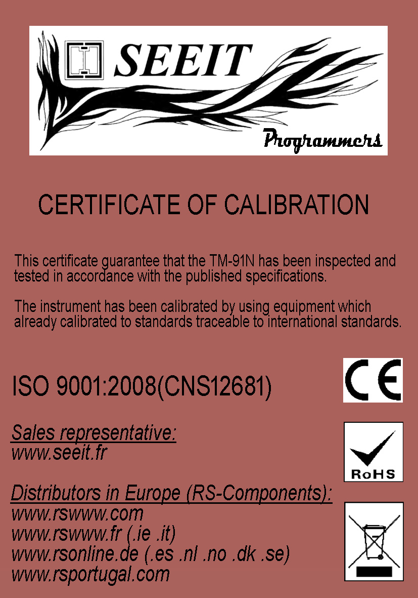 tm-91n Seeit Radiation Meter