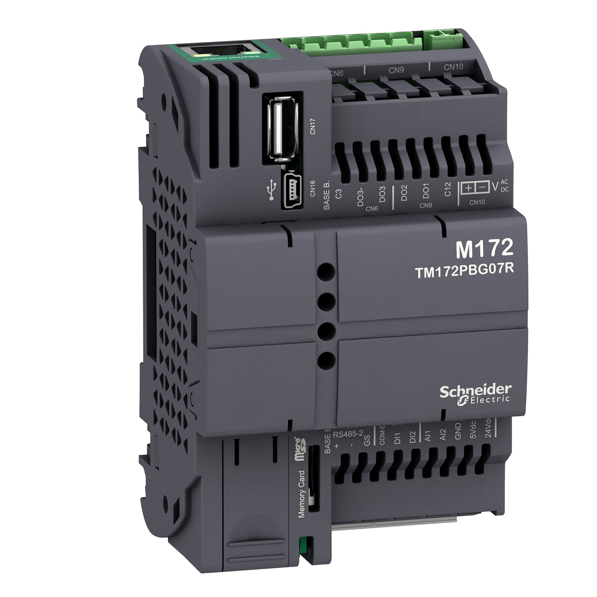 Schneider Electric TM172 Series Logic Controller, Relay Output, 4-Input, Analogue, Digital Input