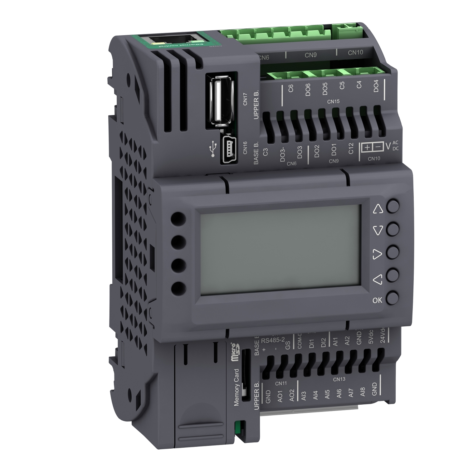 Schneider Electric TM1 Series Controller, Digital, Analogue Output, 10-Input, Digital, Analogue Input