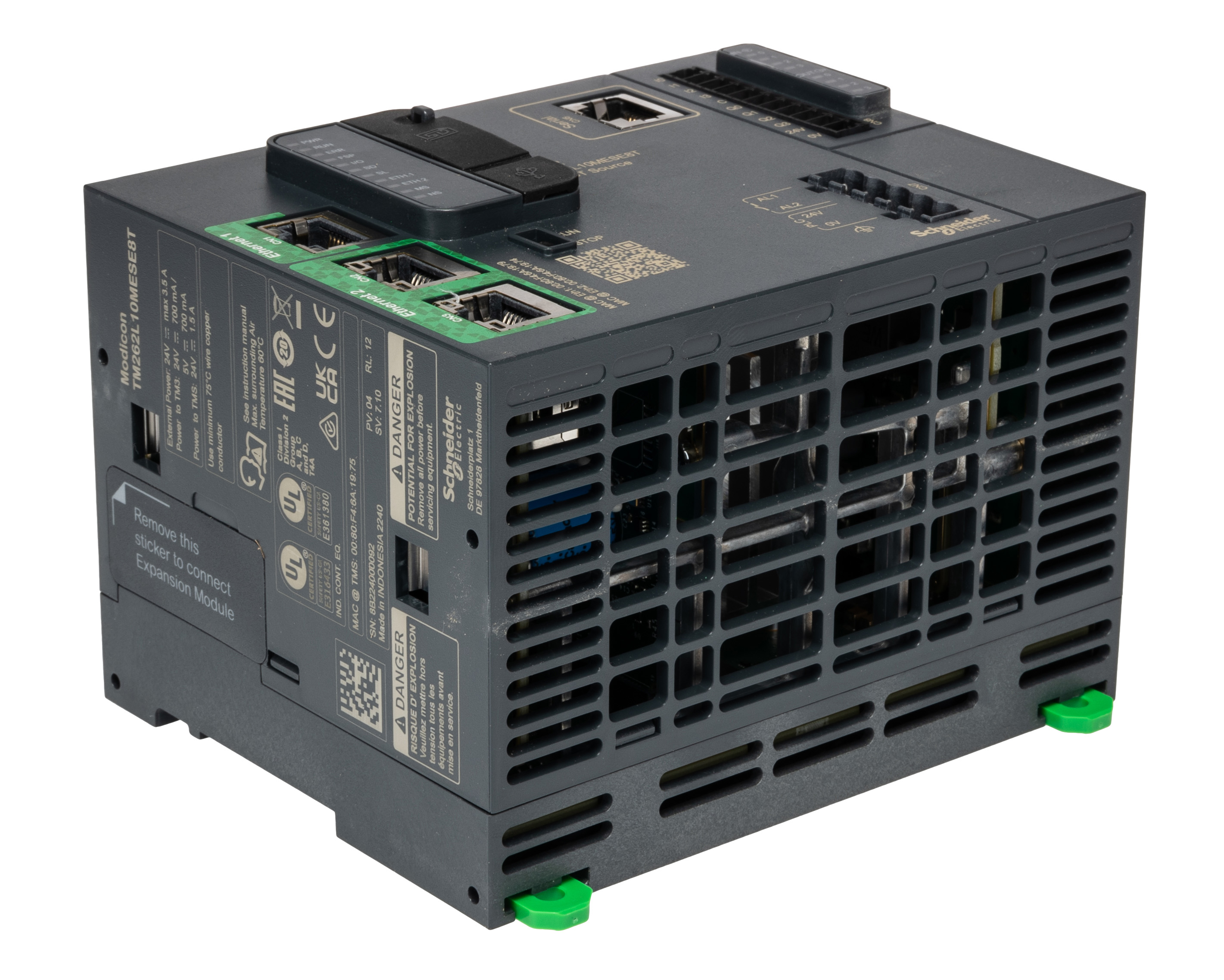 tm262l10mese8t Schneider Electric M262 Series Logic Controller, Transistor Output, 4-Input, Digital Input
