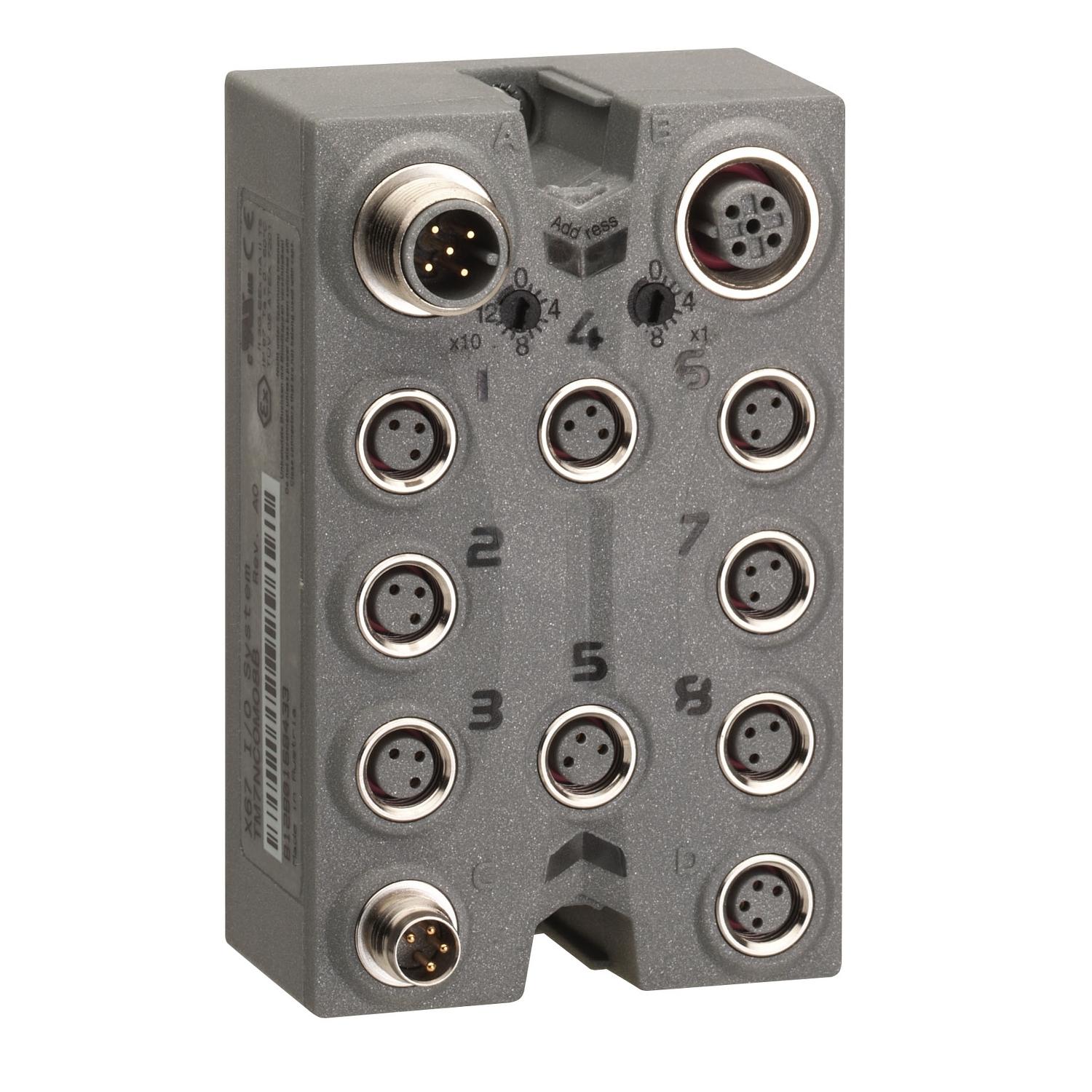 Schneider Electric Modicon TM Series Interface Module, M8 Connector, 0.5A