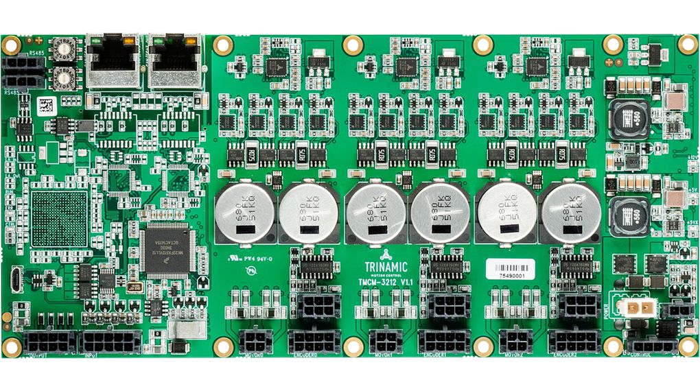 Trinamic 222.6 W Stepper Motor Controller, 10V, 48 V, 2 Phase, 9A, Motion Function