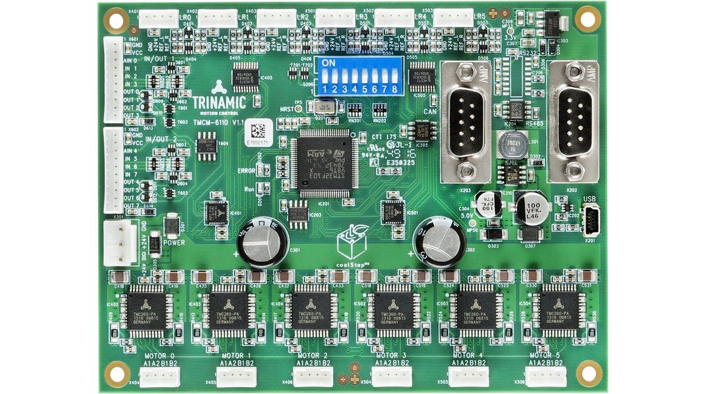 Trinamic Stepper Motor Controller, 28V dc, 9 V dc, 9.24A