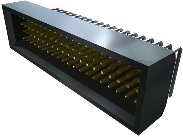Samtec TMMS Series Right Angle Through Hole PCB Header, 120 Contact(s), 2 mm Pitch, 4 Row, Unshrouded