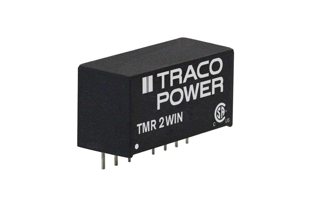 TRACOPOWER TMR 2WIN DC/DC Converter, 12V dc/ 83 mA, 36V dc Input, 9V Input 2 W, Through Hole, 90 °C Max Temp -40 °C Min
