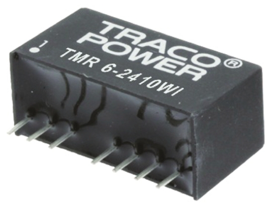 TRACOPOWER TMR 6WI DC/DC Converter, 15V dc/ 400 mA, 36V dc Input, 9V Input 6 W, Through Hole, 84 °C Max Temp -40 °C Min
