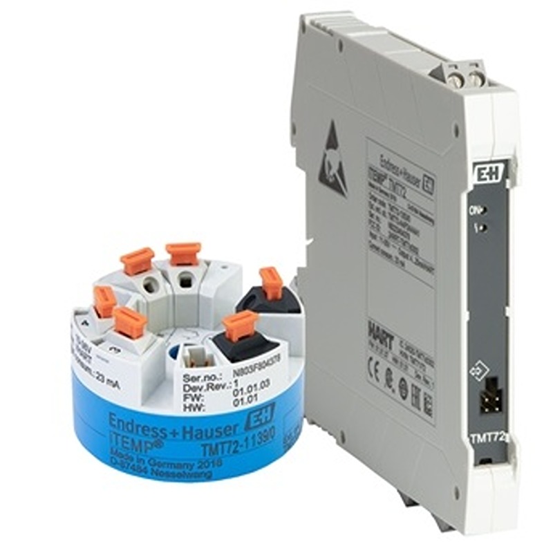 Endress+Hauser iTEMP TMT72 Temperature Transmitter Thermocouple, RTD Input 36V dc, 85 °C, -40 °C