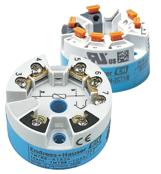 Endress+Hauser iTEMP TMT84 Temperature Transmitter RTD, Thermocouple Input 32V dc, 85 °C, -40 °C