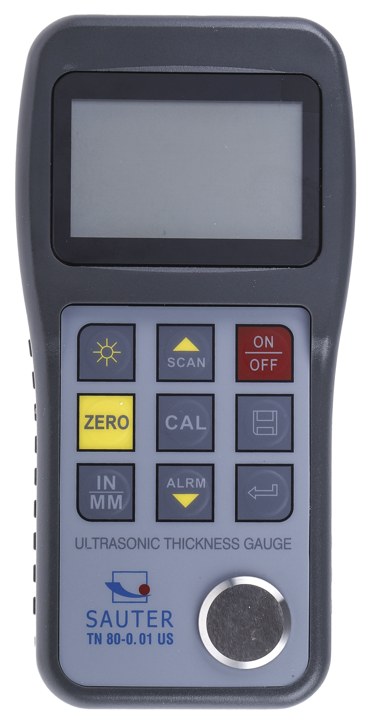 Sauter  TN 80-0.01 US  Thickness Meter 0.75 mm - 80 mm ±0.01 % Accuracy, 0.01 mm Resolution, LCD Display