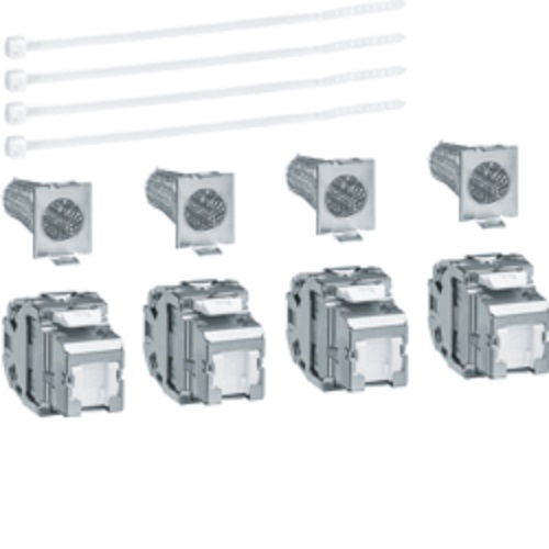 Hager RJ45 Modular Connector, STP Shielding