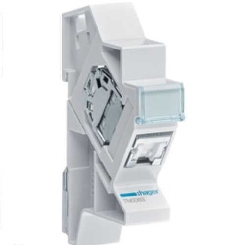 Hager RJ45 1 Port Modular Connector, STP Shielding
