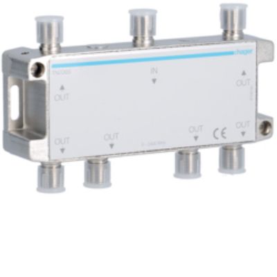 Hager Coaxial RF Splitter, Frequency 2400MHz, Coaxial