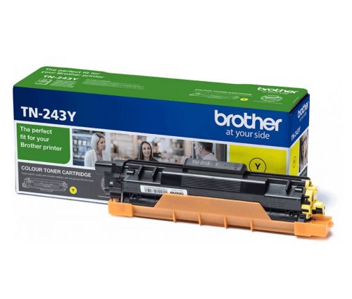 Brother TN243Y Yellow Toner Cartridge, DCPL3517CDW, DCPL3550CDW, DCPL3550DW, HLL3210CW, HLL3230CDW, HLL3270CDW,