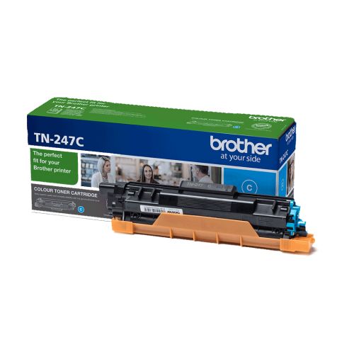 Brother TN247C Cyan Toner Cartridge, DCPL3517CDW, DCPL3550DW, HLL3270CDW, MFCL3710CW, MFCL3730CDN, MFCL3750CDW
